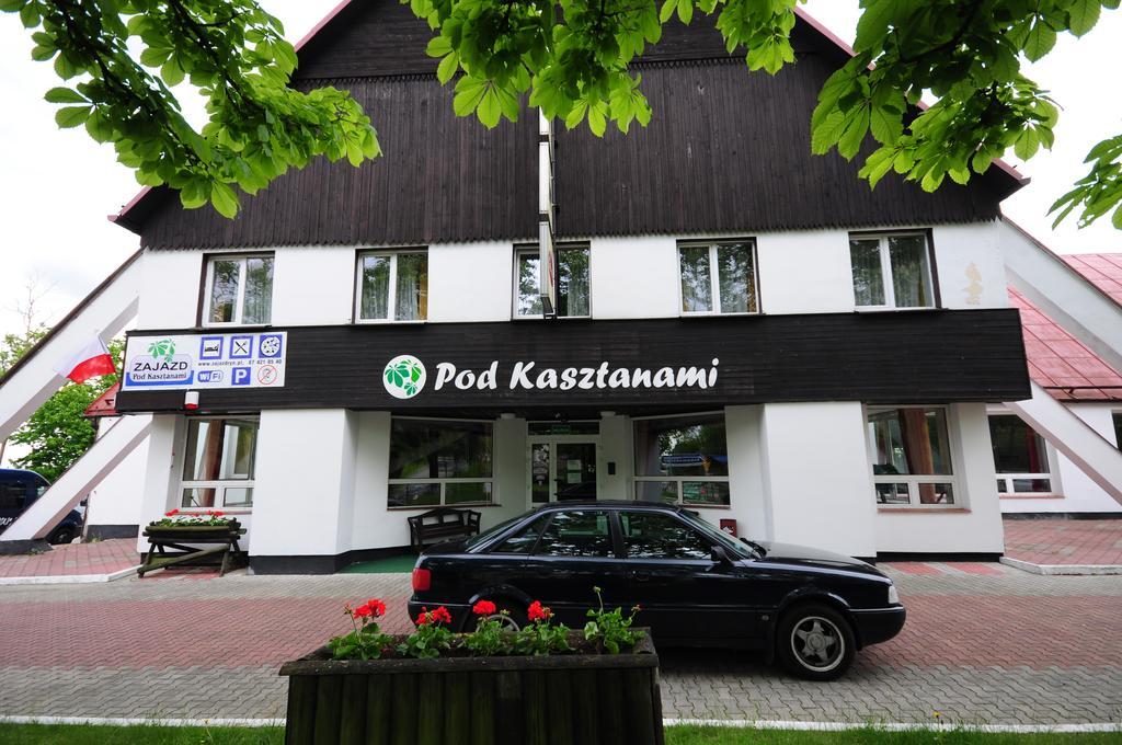 Zajazd Pod Kasztanami Ryn  Kültér fotó